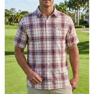 NWOT Under Armour Size XL HeatGear Performance Shirt Loose Vented Back Fishing